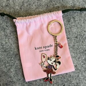 Kate Spade New York Minnie Mouse Keychain